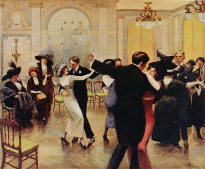 Doing the Tango, published in Femina, 1913 by Albert Guillaume